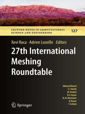 cover image of 27th International Meshing Roundtable
